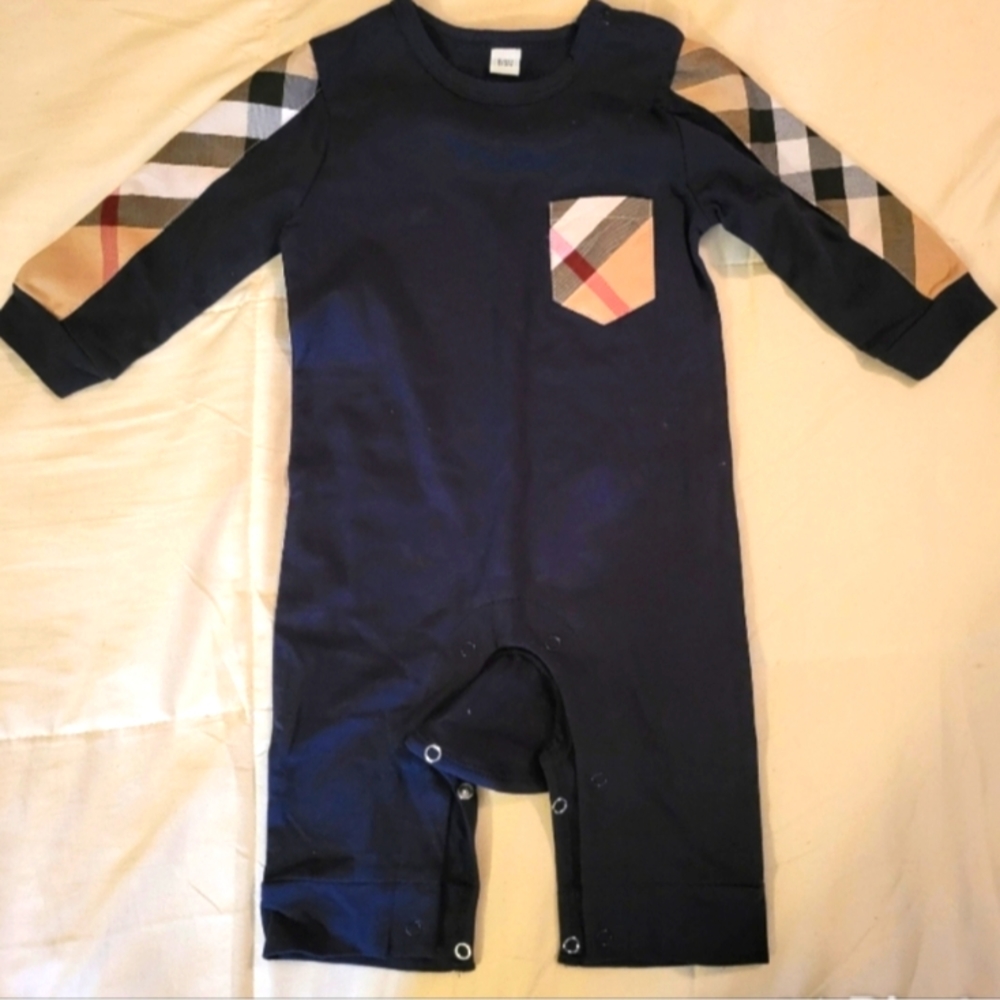 Burberry Plaid Onesie